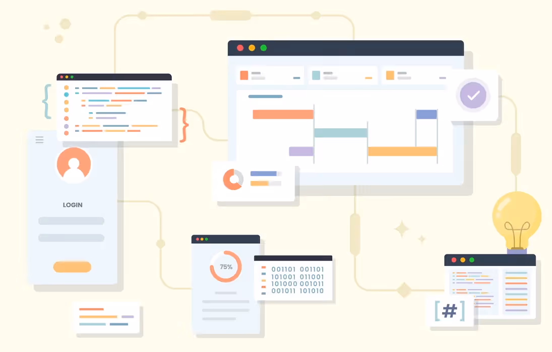 Vista de dashboard y sitio listo para ventas